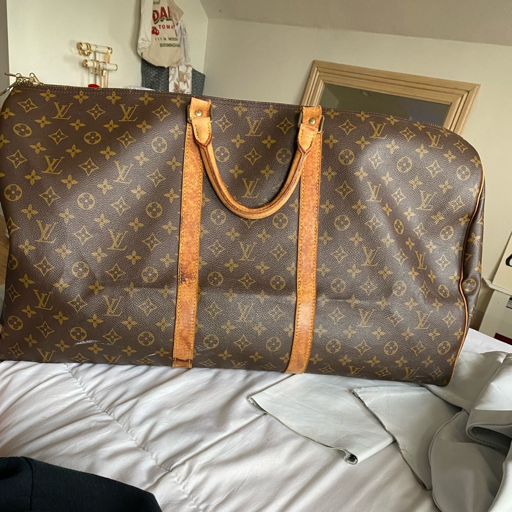 Louis Vuitton duffle bag